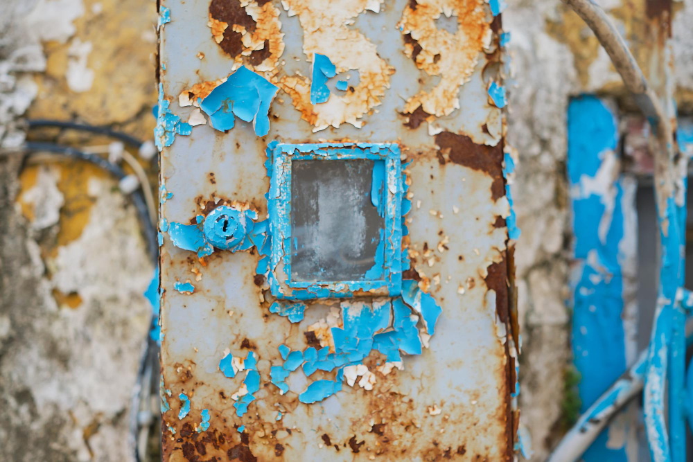 A small fault in the structure (Damage)
